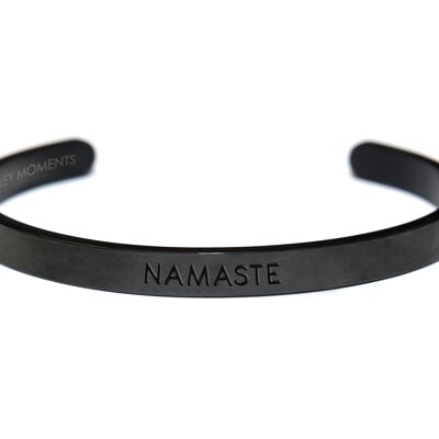 NAMASTE-Black plated Matt