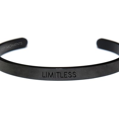 LIMITLESS-Plaqué noir mat