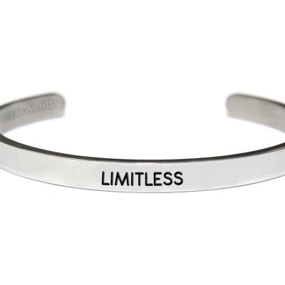 LIMITLESS-Silver plated Matt