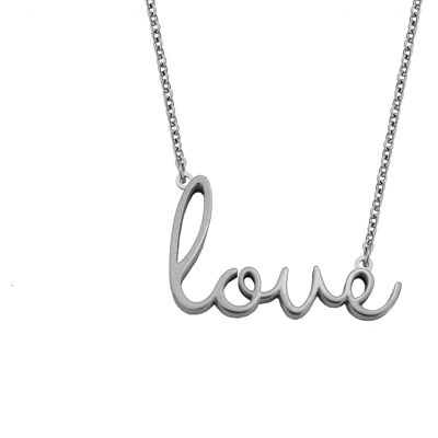 LOVE-Silver plated 2