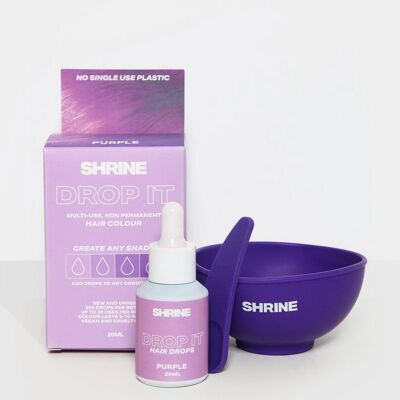 Purple hair dye - drop it