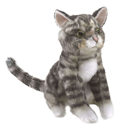 Mini Kätzchen / Mini Tabby Cat (VE 3)| Handpuppe 2791