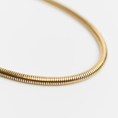 Nº1 - Stainless Steel 18K gold plated chain