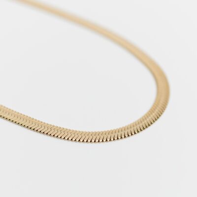 Nº2 - Stainless Steel 14K gold plated chain