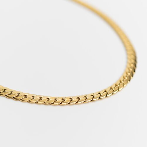 Nº3 - Stainless Steel 18K gold plated chain