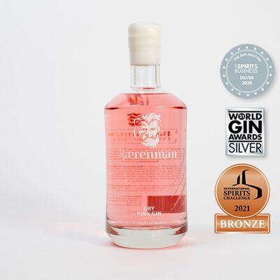 Bærenman Dry Pink Gin 40% vol, 700ml