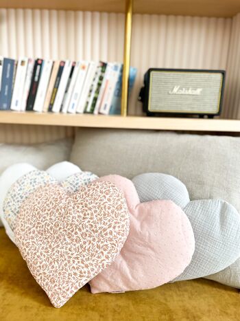 Coussin Cœur Plat Lola 3