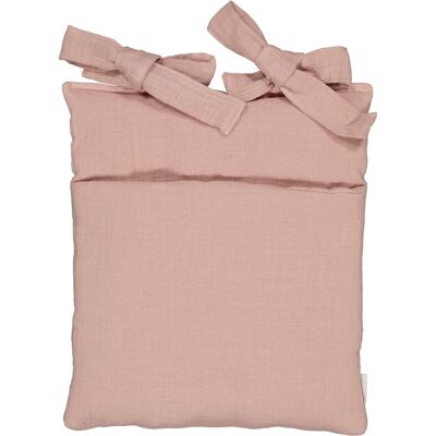 Bolsillo de cama Lange rosa polvoriento