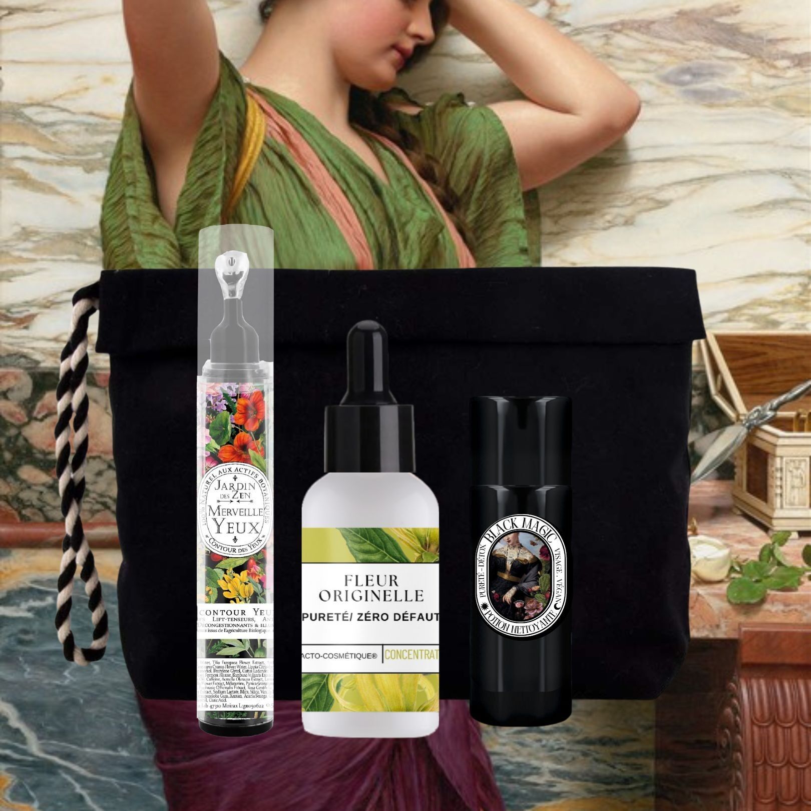 Purity Set: 5-in-1 holistic serum, face & eye contour cleanser