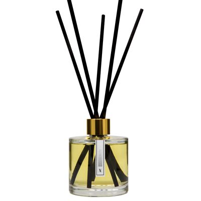 Calming | Sandalwood, Amber & Lavender | Eco Luxury Reed Diffuser - 100ml Gold