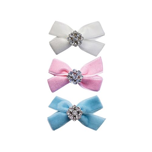 Ice Cream Sundae Trio Velvet Bow Set