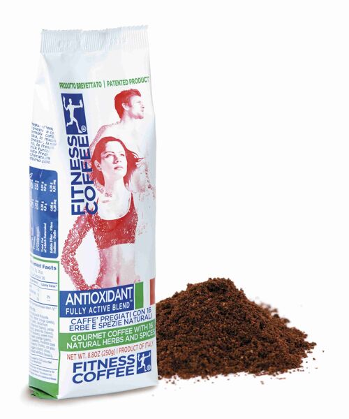 Fitness Coffee ANTIOXIDANT. Ground Coffee in bags of 250 gr
