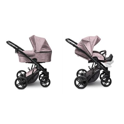 Velvett 2-in-1 kinderwagen - Pretty Pink