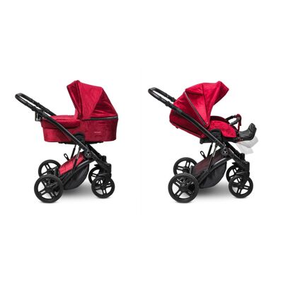 Velvett 2-in-1 kinderwagen - Red Velvett