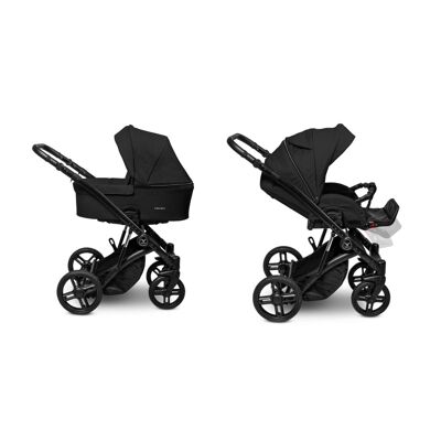 Velvett 2-in-1 kinderwagen - Classic Black (Ultrex)