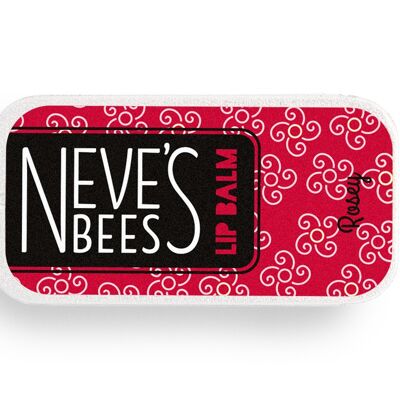 Neve's Bees Rosey Beeswax Lip Balm - Boîte coulissante 7g
