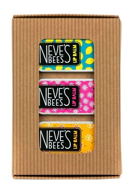 Neve’s Bees Bee Happy Lip Balm Gift Box