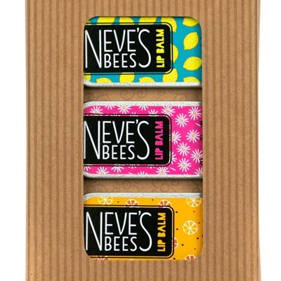 Neve’s Bees Bee Happy Lip Balm Gift Box
