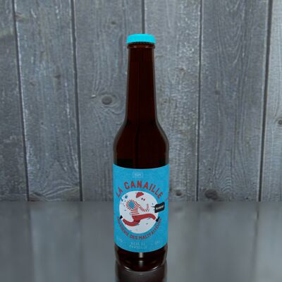 Organic craft beer: La canaille, wheat ale
