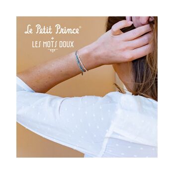 Le Petit Prince : Bracelet code morse "Heureux" 3