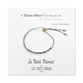 Le Petit Prince : Bracelet code morse "Heureux" 4