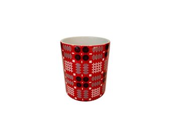 Welsh Tapestry Blanket Print Mug rouge 1