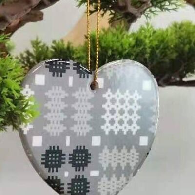 Boules Coeur Gris