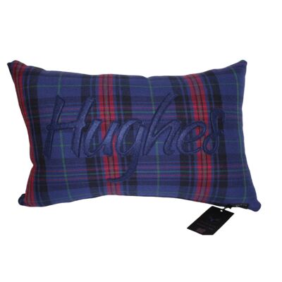 Cuscini personalizzati tartan del clan gallese Hughes