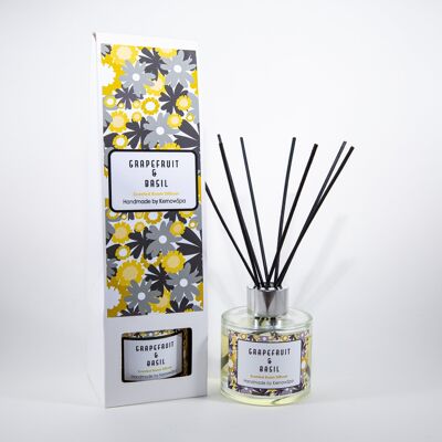Grapefruit & Basil Gift Boxed Scented Room Diffuser