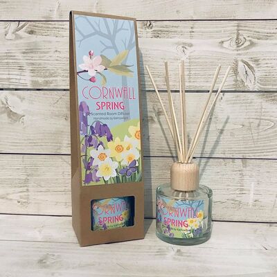 Cornwall Spring (Fresh Florals) Difusor de ambiente perfumado en caja de regalo