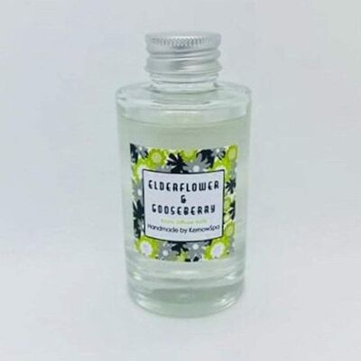 Elderflower & Gooseberry Room Diffuser Refill