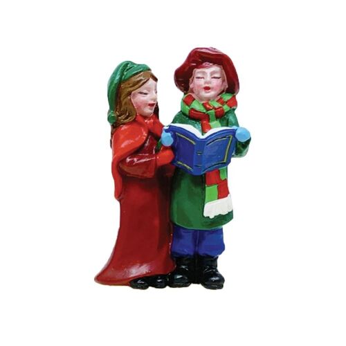 Christmas Carollers Resin Cake Toppers