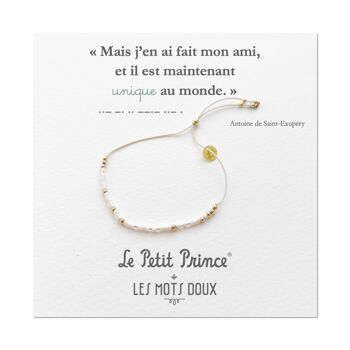 Le Petit Prince : Bracelet code morse "Unique" 5