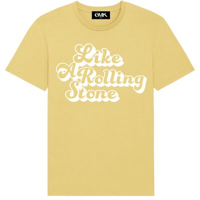 WIE EIN ROLLING STONE ICLÈS OCHER TEE