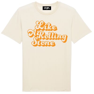 Like a rolling stone natural tee