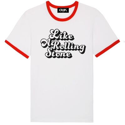 Like a rolling stone ringer tee