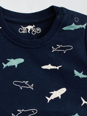 PEUT ALLER T-shirts Requin 165 2