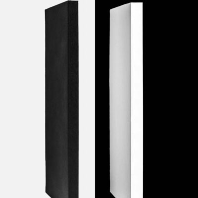 A5 2 dünne Broschüren - 120 Seiten weiß (135 g/m²) + 120 Seiten schwarz (120 g/m²)