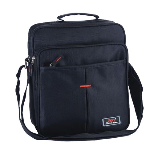 [ 11616 ] black men's shoulder bag