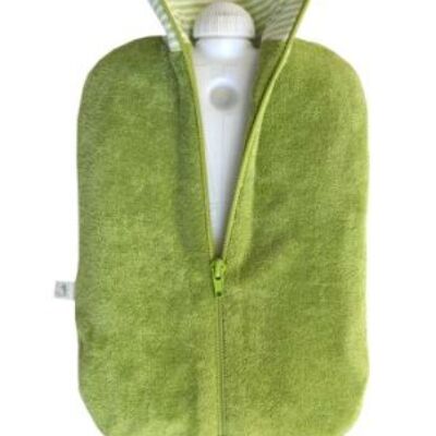 Eco hot water bottle made from sugar cane
