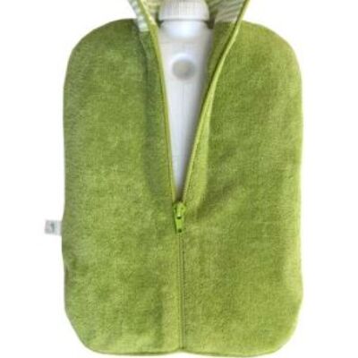 Eco hot water bottle made from sugar cane
