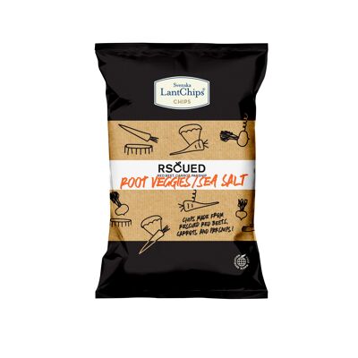 RSCUED Chips Légumes Racines/Sel Marin 85g