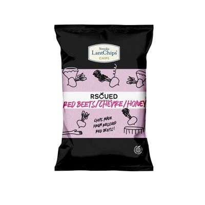 Chips RSCUED Remolacha Roja / Chevré / Miel 85g