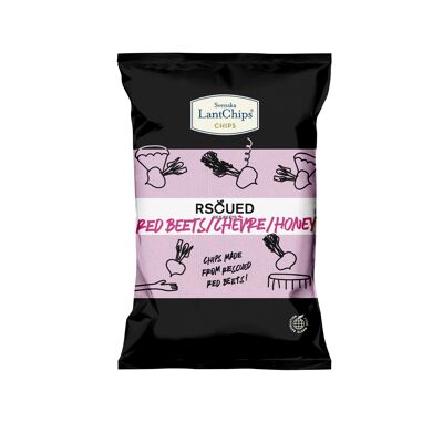 RSCUED Chips Betteraves Rouges/Chevré/Miel 85g