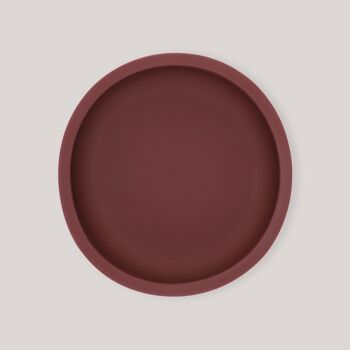 Bol en silicone - Rouge Merlot 2