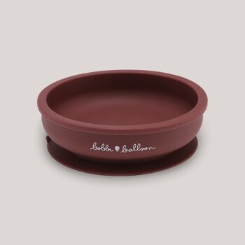 Bol en silicone - Rouge Merlot 1