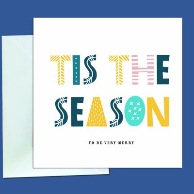 Tis The Season Weihnachtskarte