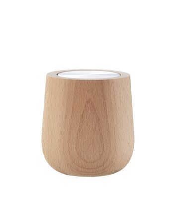 Bougie candle Wooden 200g Natural - Ambre 2