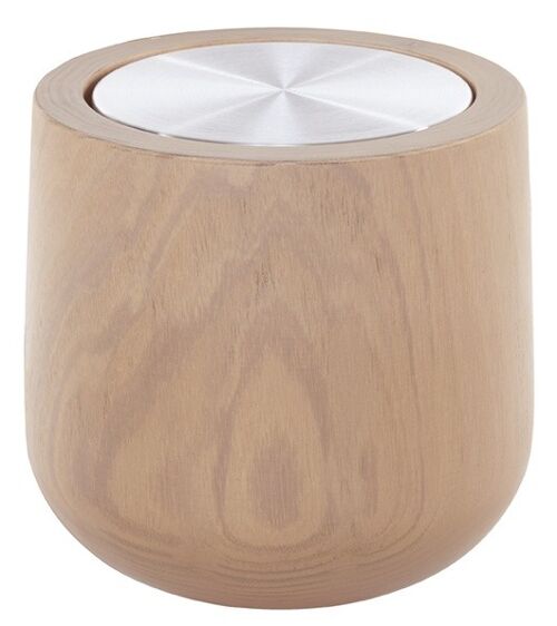 WOODEN XL 600g candle NATUREL - Lait de Figue