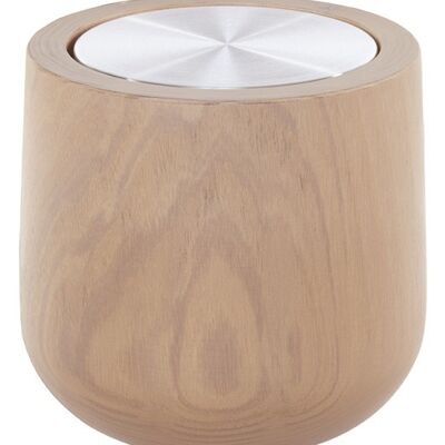 WOODEN XL 600g candle NATURAL - Yellow Gold (Mimosa)